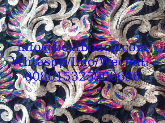 LASER SEQUIN FABRIC
