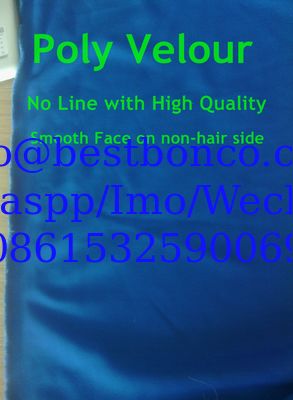 POLYESTER VELOUR FABRIC