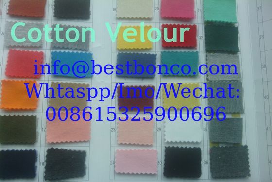 COTTON VELOUR FABRIC