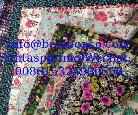 Spun voile printing fabric
