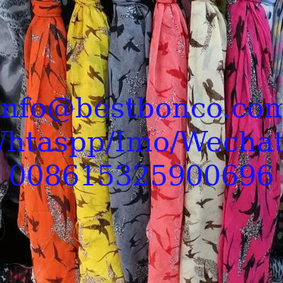 Spun voile printing
