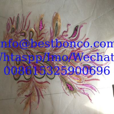 MESH LASER SEQUIN fabric