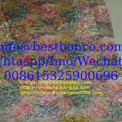MESH EMBROIDERY DIGITAL PRINTING FABRIC