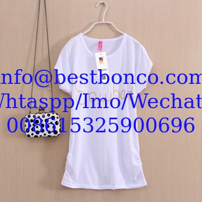 Lady T-shirts OF TWO-SIDE SEWING