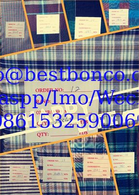 COTTON COMBED YARN DYED FABRIC