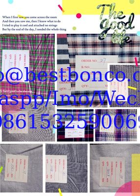 COTTON COMBED YARN DYED FABRIC