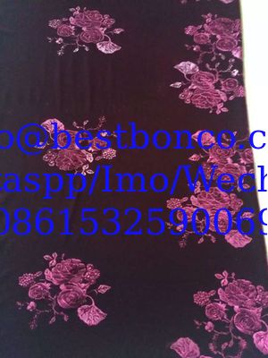 Velvet 3D embossing