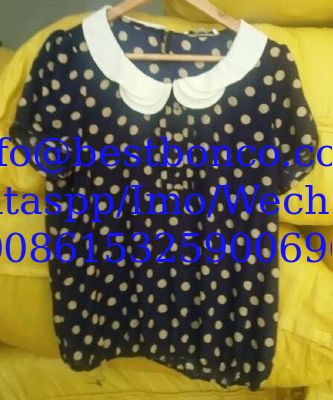 Lady girl chiffon shirts with high quality and soft nice finish