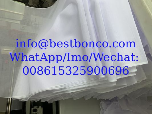 9100 Spun CAZ voile full white color