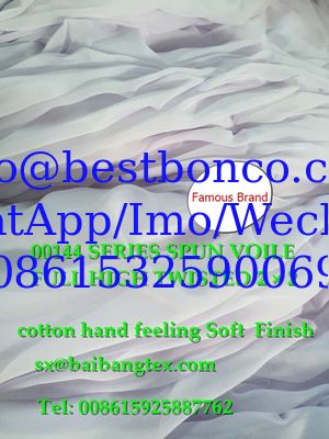 00144 00187 00196 00197 Spun Polyester High Twisted Full Voile