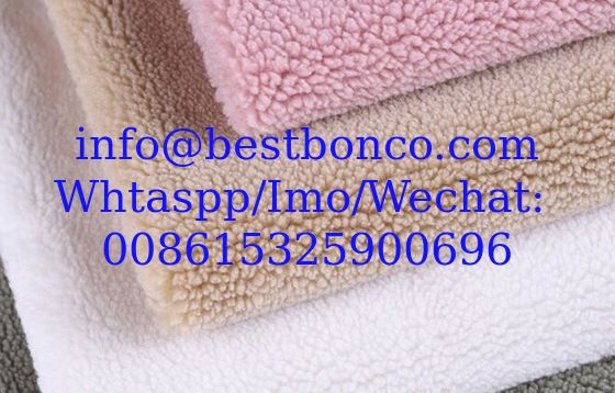 suede bonded faux sheepskin sherpa fabric Fabric