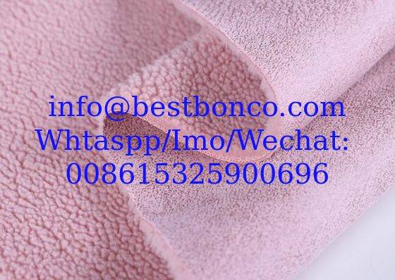suede bonded faux sheepskin sherpa fabric Fabric