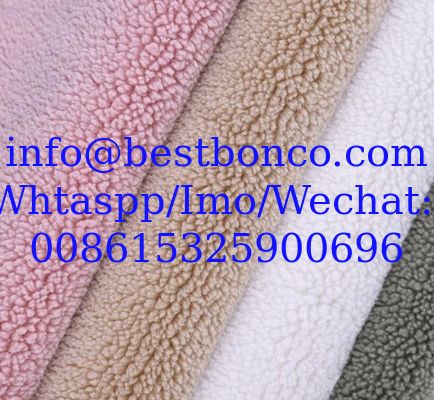 suede bonded faux sheepskin sherpa fabric Fabric