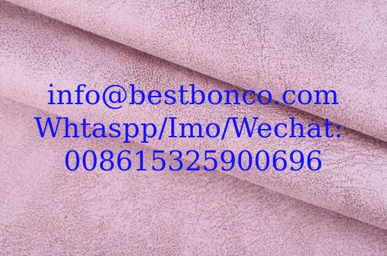 suede bonded faux sheepskin sherpa fabric Fabric high quality