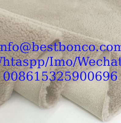 Winter thicken new suede composite lambskin fabric Europe and the United States, Europe and | Rice coat locomotive cloth