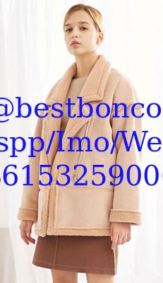 Suede composite cashmere Terry cloth composite fastness good imitation leather fashion cotton shoe jacket fabric