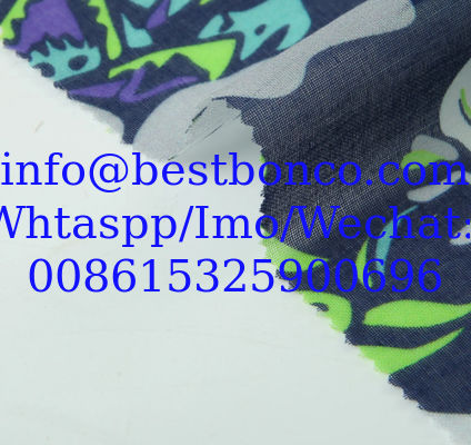 100% cotton voile printing comb cotton high quality