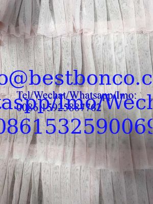 Polyester ruffle girl skirt fashion design