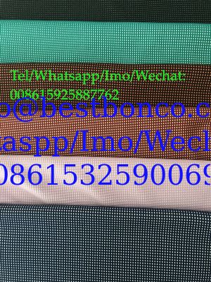 Stock knitting yarn dyed fabric