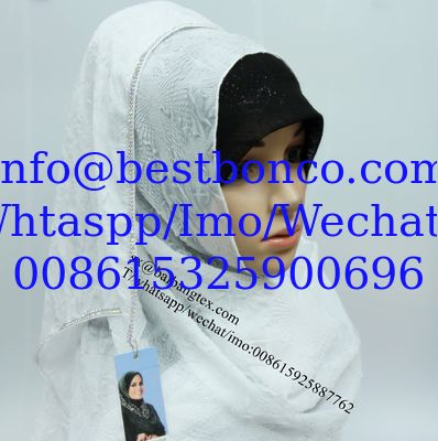 SPUN POLYESTER SCARF/HAJIB