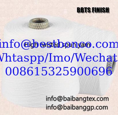 BBTSFINISH spun polyester yarn voile yarn high twisted yarn voile fabric scarf embroidery