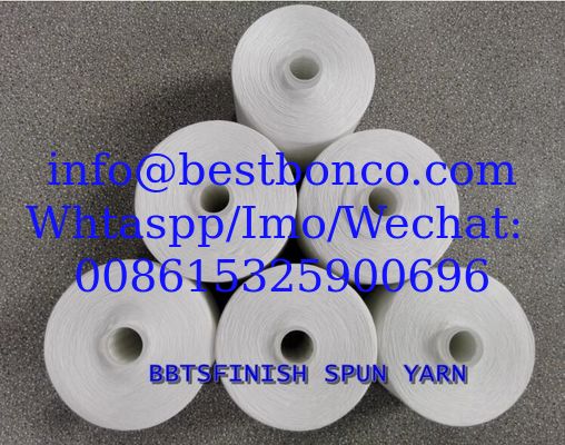 BBTSFINISH spun polyester yarn voile yarn high twisted yarn voile fabric scarf embroidery