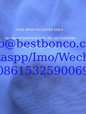 Spun Polyester Voile Fabric 9100 series