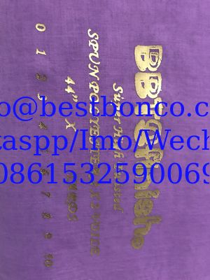 High twisted Spun polyester voile fabric for muslim usage 300 colorways for running 00144 quality as Japan Komatsu finis