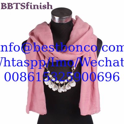 Spun Polyester Voile Super High Twisted --- BBTSfinish Brand scarf and fabric supplying