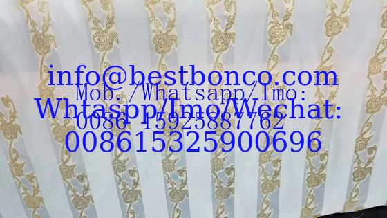 Metalic jacquard polyester design fabric metalic satin metalic chiffon