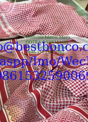Islamic Men's SHEMAGH & GUTRA  52“， 55”，58“，60” & 62“