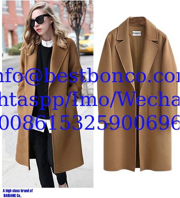 Fashion Winter lady coat high quality smooth fabric winter warmer keep coats