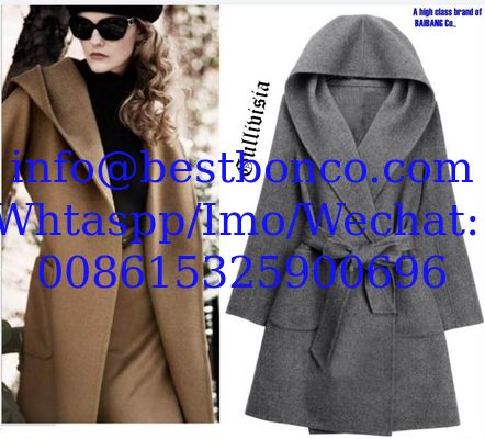 Fashion Winter lady coat high quality smooth fabric winter warmer keep coats