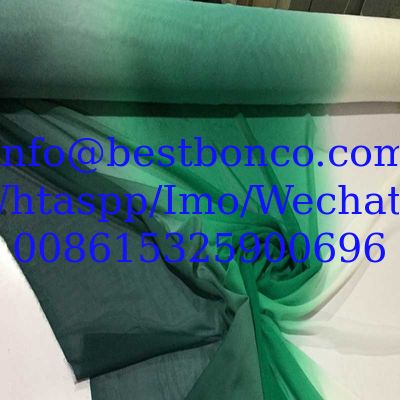 300 colors spun polyester voile fabric ready goods high twisted full voile