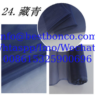 300 colors spun polyester voile fabric ready goods high twisted full voile