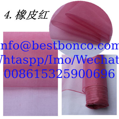 300 colors spun polyester voile fabric ready goods high twisted full voile