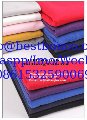 sweatshirt cotton  fabric highest quality plain dyed super soft colors awailable cheap fabric and sweatshirts suppling