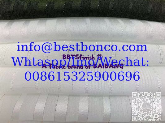 metallic strips of polyester chiffon fashion fabric