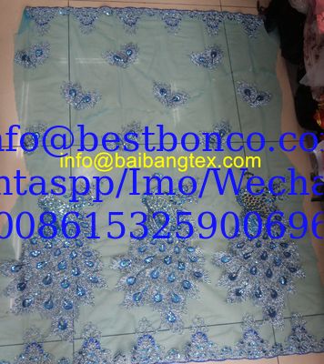 Embroidery Lace fabric wedding fashion high quality for brand garments lace fashion