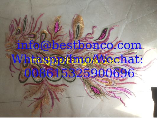 Embroidery Lace fabric wedding fashion high quality for brand garments lace fashion