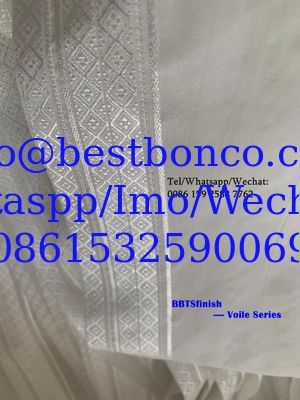 BBTSfinish® HIGH SPUN POLYESTER VOILE Series Article No.: BB-00144 again being the world famous voile brand