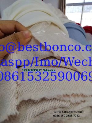 Cotton sweatshirt fabric stock lot with highest quality cheapest price by dyeing lots color available