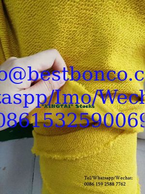 Cotton sweatshirt fabric stock lot with highest quality cheapest price by dyeing lots color available