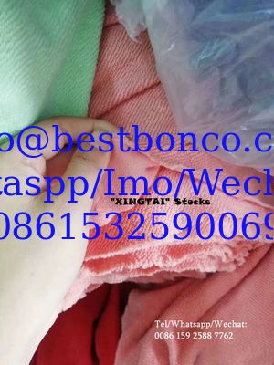 Cotton sweatshirt fabric stock lot with highest quality cheapest price by dyeing lots color available