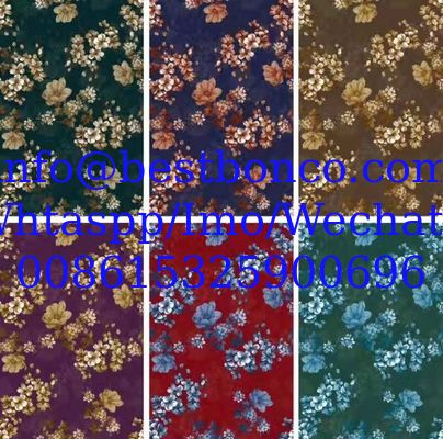 100% SPUN POLYESTER VOILE PRINTING FABRIC ,50,000 Designs available for printing degital printing
