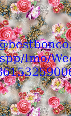 100% SPUN POLYESTER VOILE PRINTING FABRIC ,50,000 Designs available for printing degital printing