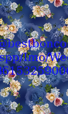 100% SPUN POLYESTER VOILE PRINTING FABRIC ,50,000 Designs available for printing degital printing
