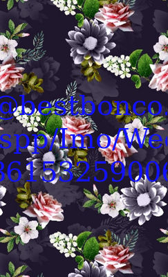 100% SPUN POLYESTER VOILE PRINTING FABRIC ,50,000 Designs available for printing degital printing