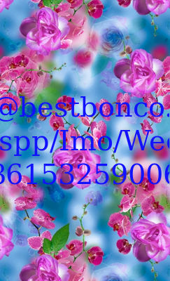 100% SPUN POLYESTER VOILE PRINTING FABRIC ,50,000 Designs available for printing degital printing