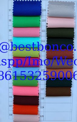 KOREA High TWISTED quality Grade AAA+ micro crepe plain dyed fabric various colors available yearly supplying